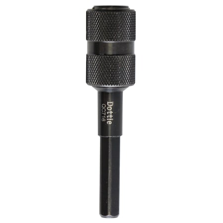 Dottie L.H. Dottie 7/16'' Quick Change Adaptor w/3/8'' Shank QC716